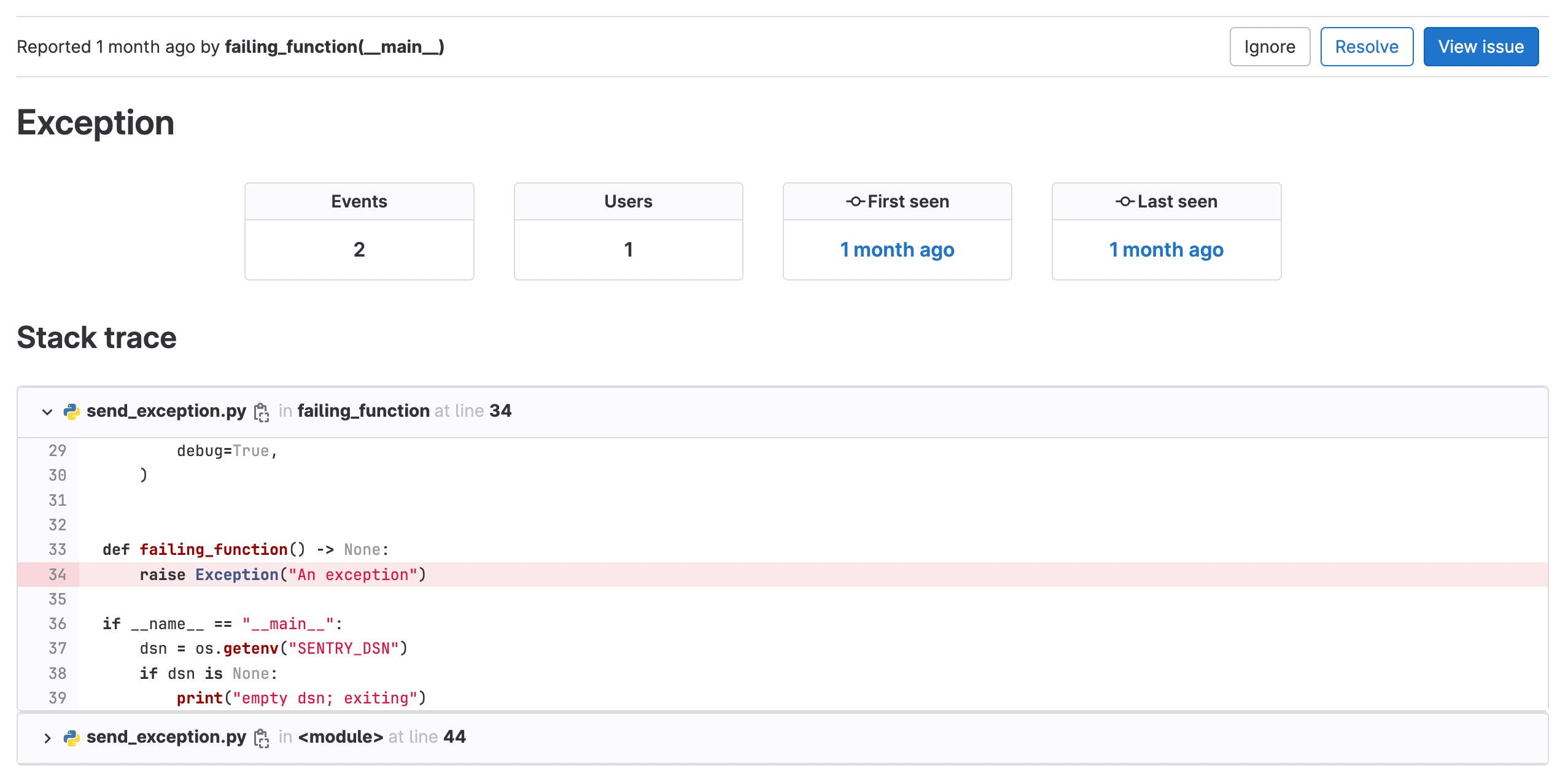 Javascript Error Tracking - Find which user actions lead to exceptions