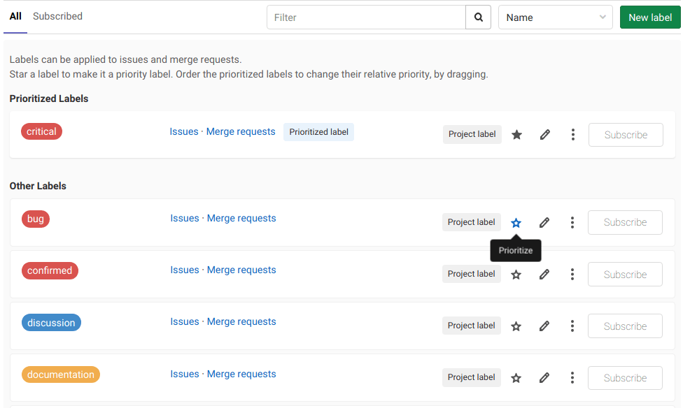 labels-gitlab