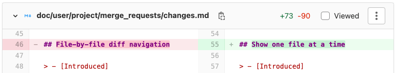 macos diff before after