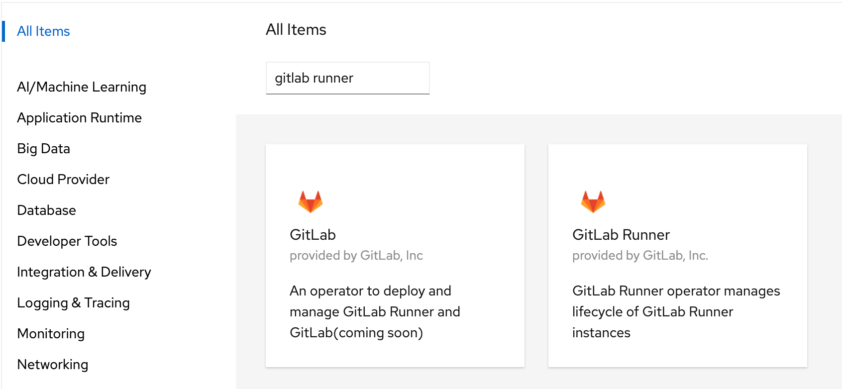 GitLab Operator